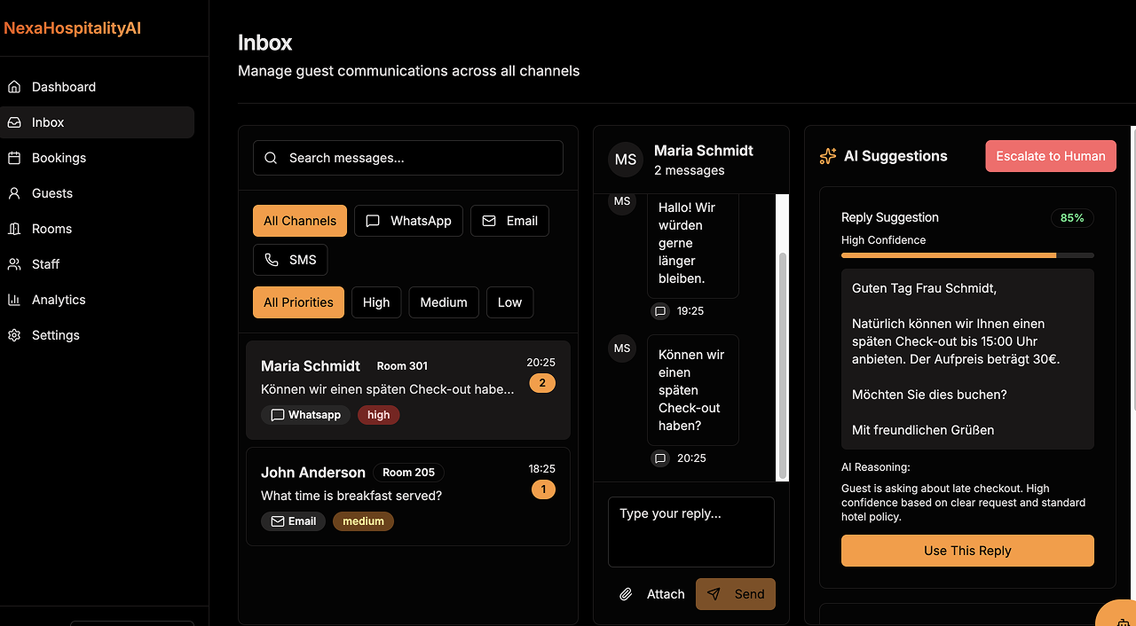 Unified Guest Communication