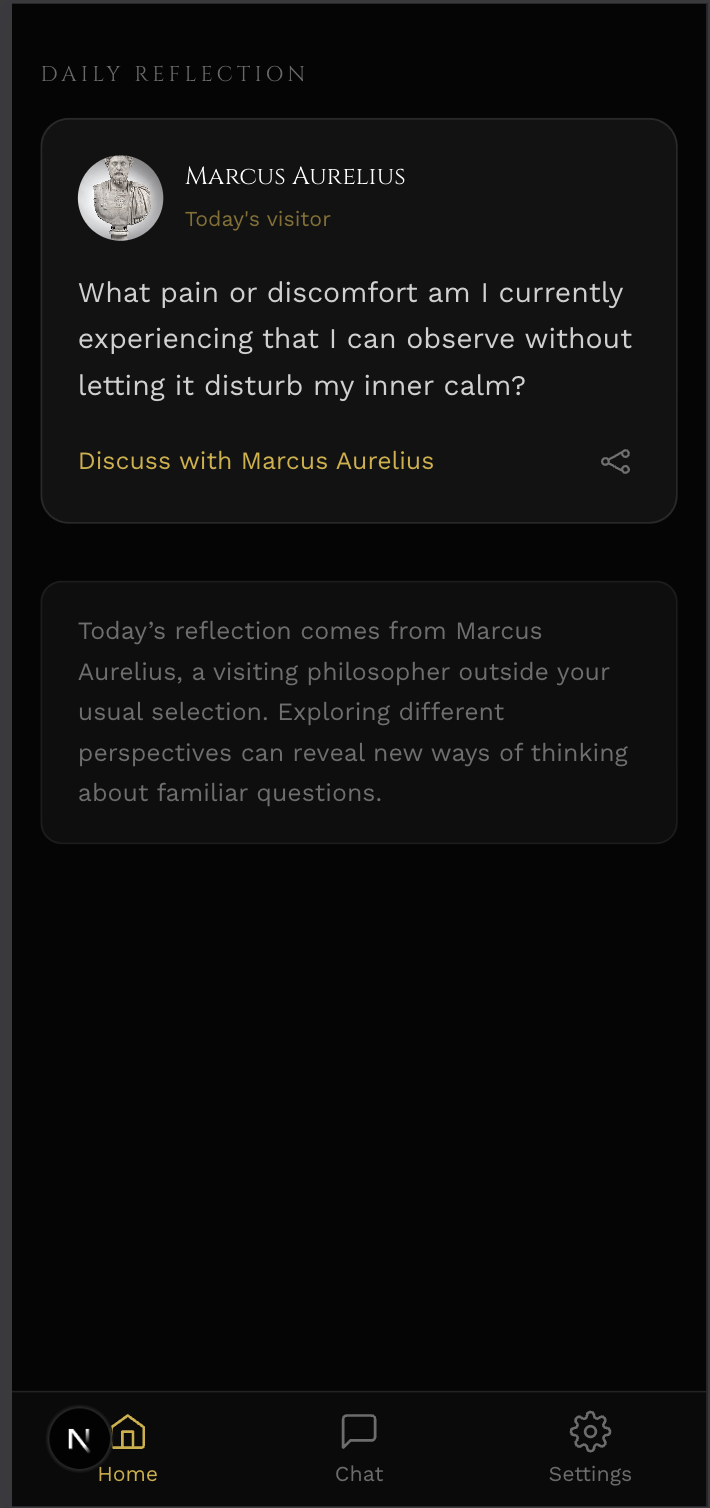 PhiloWhisper Daily Reflection